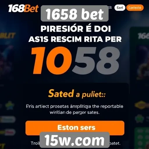 Plataforma 1658 bet oferece promoções atrativas