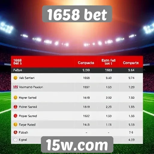 Comparação entre 1658 bet e concorrentes