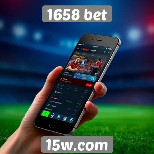 Funcionalidades mobile do 1658 bet